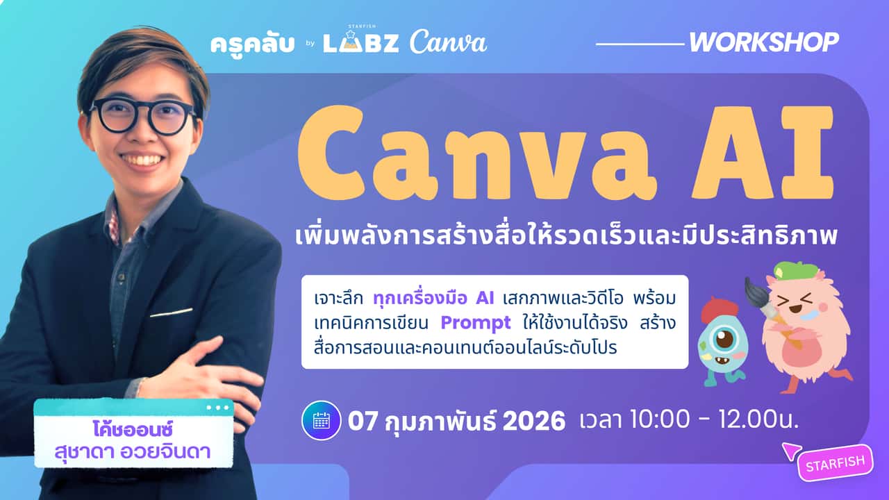Canva AI เพิ่มพลังการสร้างสื่อให้รวดเร็วและมีประสิทธิภาพ