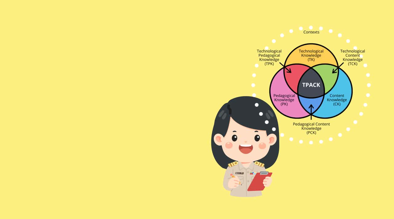 ออกแบบการเรียนรู้เชิงรุกบูรณาการเทคโนโลยีด้วยTPACK