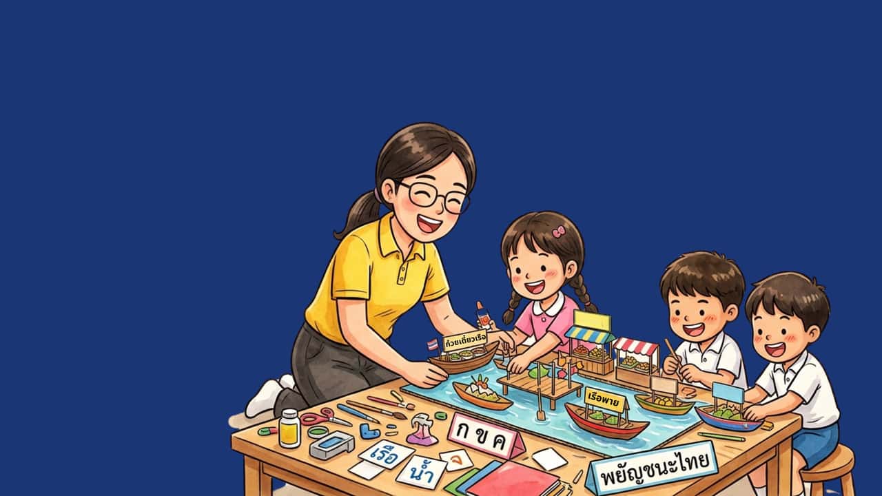 จัดการเรียนรู้ภาษาไทยเชิงสร้างสรรค์ผ่าน Makerspace