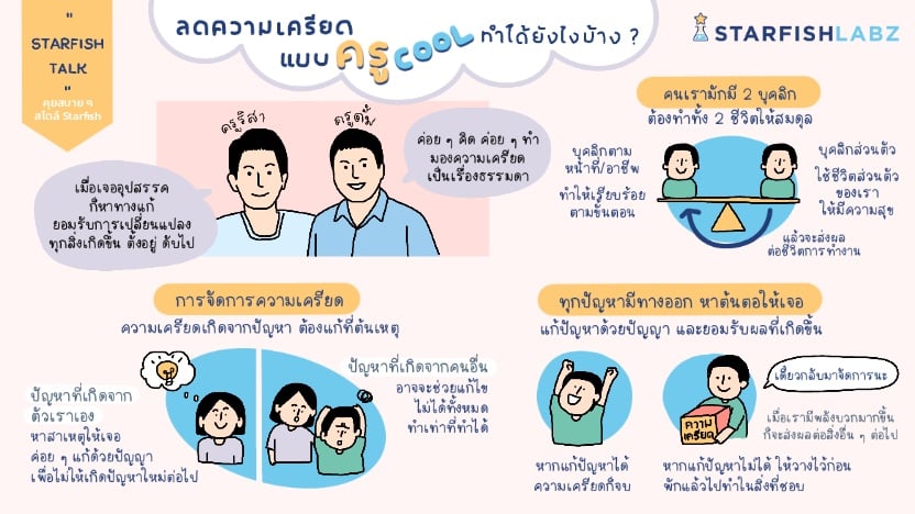 ลดความเครียดแบบครู (Cool) ทำได้ยังไงบ้าง?