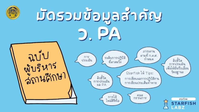 มัดรวมข้อมูลสำคัญ วPA สำหรับผู้บริหาร