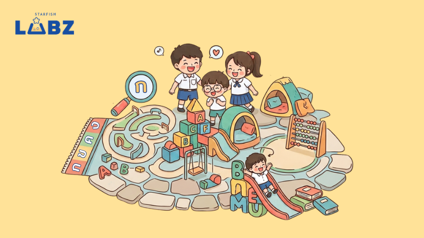 ถอดรหัสลับตัวอักษร : พลิกโฉมห้องเรียนอ่านออกเขียนได้ ให้เป็นสนามเล่นเรียนรู้สุดสนุก