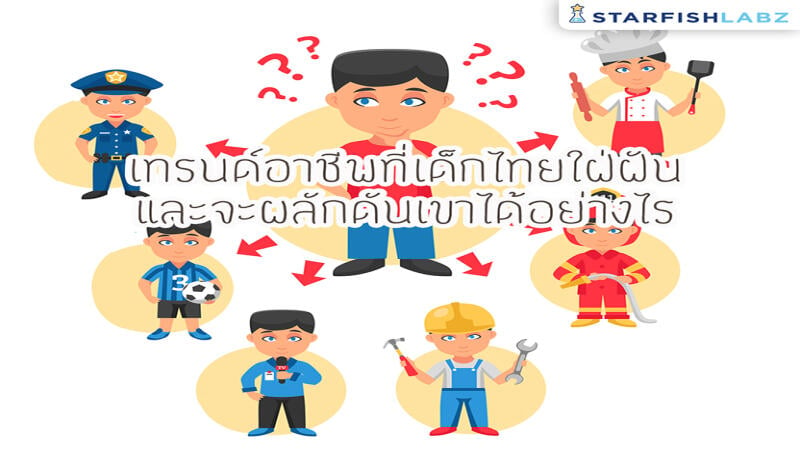 เทรนด์อาชีพที่เด็กไทยใฝ่ฝัน ปี 2563 ที่คุณพ่อคุณแม่ต้องรู้