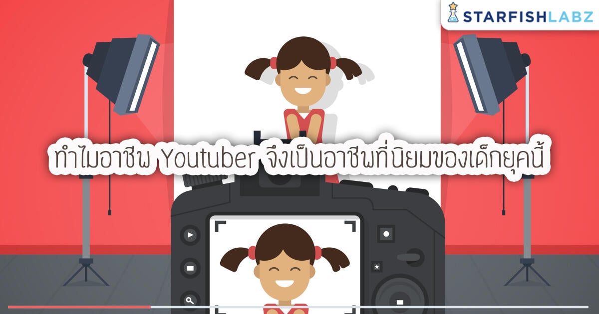 บทความ - ทำไมอาชีพ Youtuber จึงเป็นอาชีพที่นิยมของเด็กยุคนี้